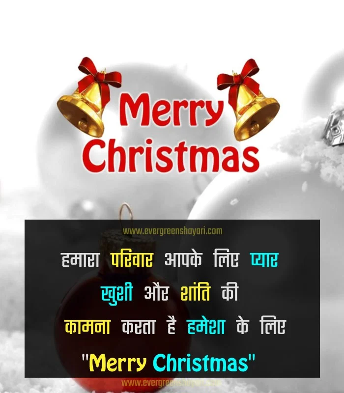 Merry Christmas Wishes 2023 - Christmas Wishes in Hindi 14 Wish You Happy Christmas
