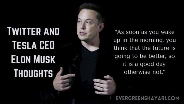 Twitter and Tesla CEO Elon Musk Thoughts