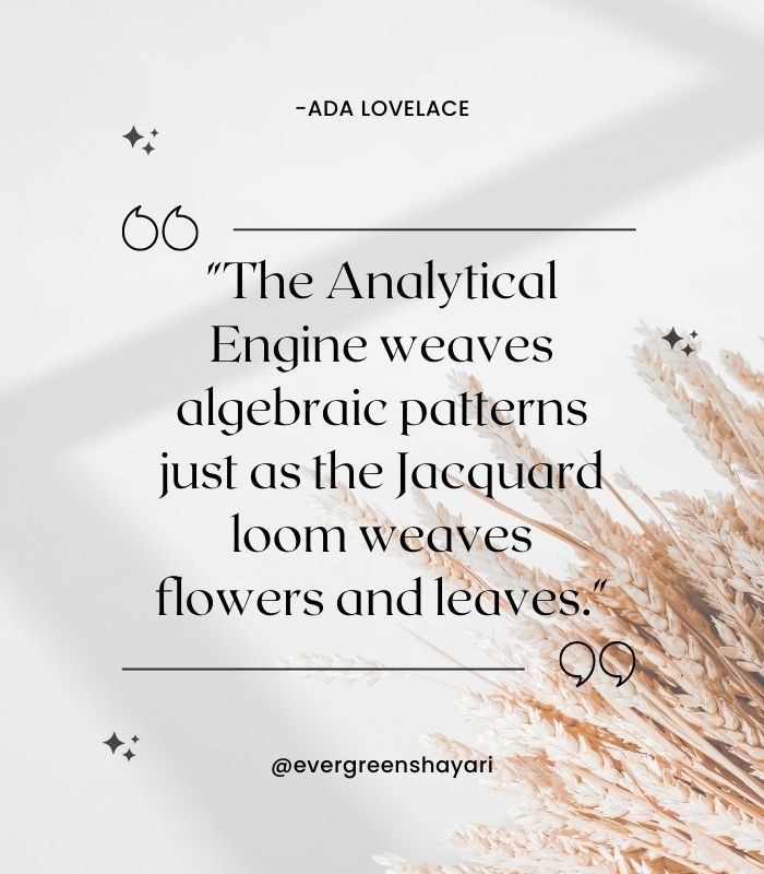 100 Most Famous Ada Lovelace Quotes 4 Top Ada Lovelace Quotes