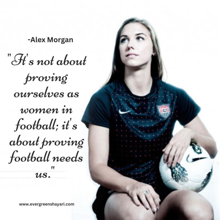 95 Powerful Women's Football Quotes That Inspire - Evergreen Shayari ...