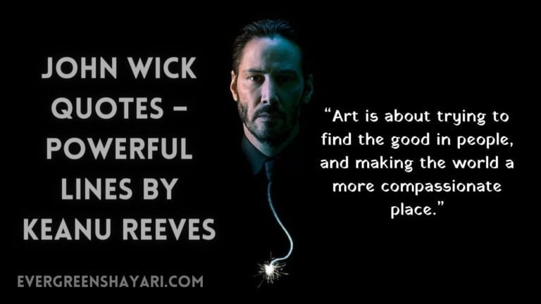 John Wick Quotes – Powerful Lines by Keanu Reeves