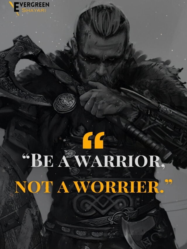 10 Inspirational Warriro Quotes and Saying